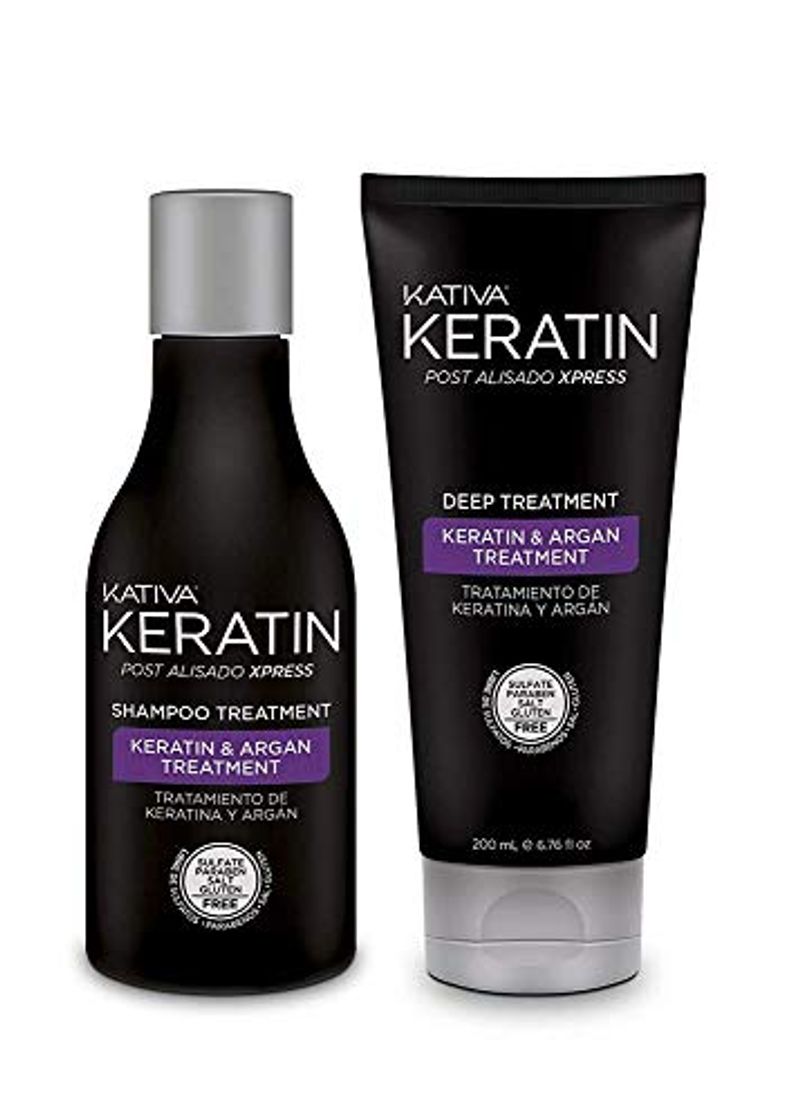 Belleza KATIVA KERATIN KIT POST ALISADO XPRESS