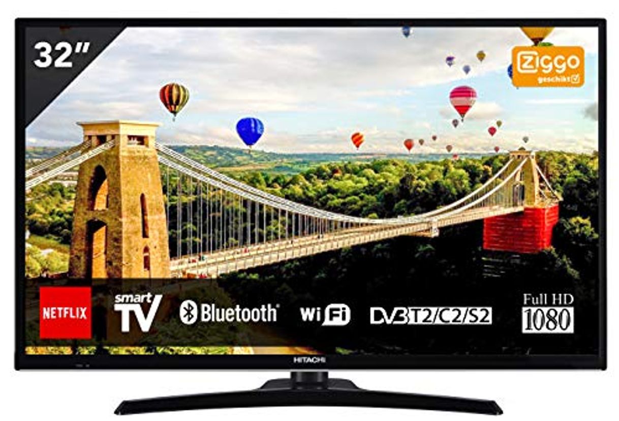 Product Hitachi 32HE4000 TV de 81 cm (32 Pulgadas) (Full HD, sintonizador Triple,