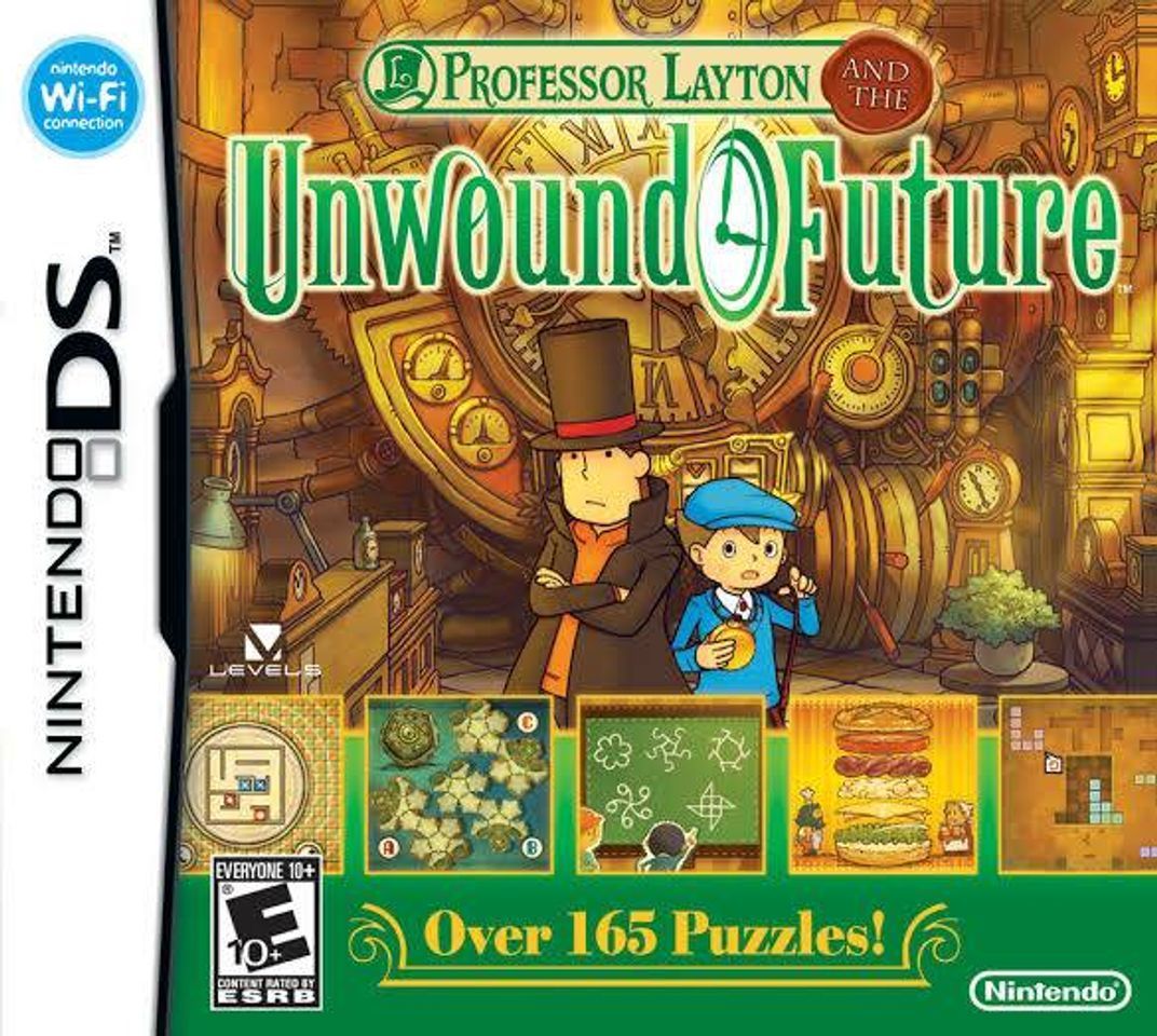 Videogames Professor Layton and the Unwound Future