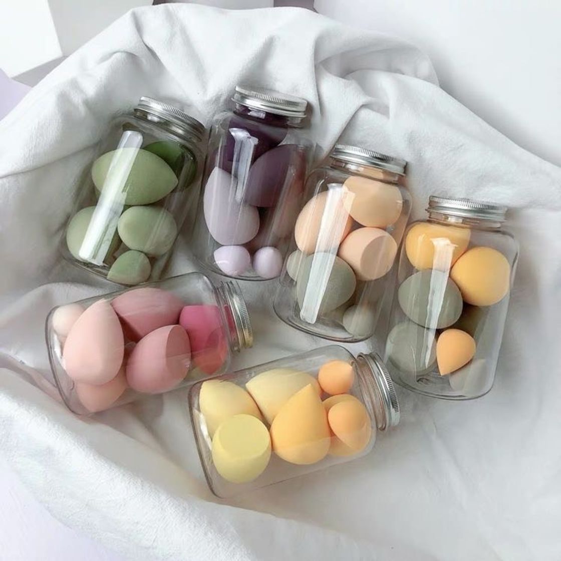 Fashion Beauty Blender Jar set 