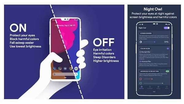 Apps Night Owl - Screen Dimmer & Night Mode - Apps on Google Play