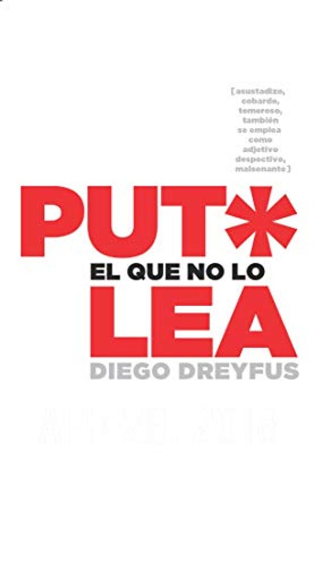 Libro PUTO EL QUE NO LO LEA