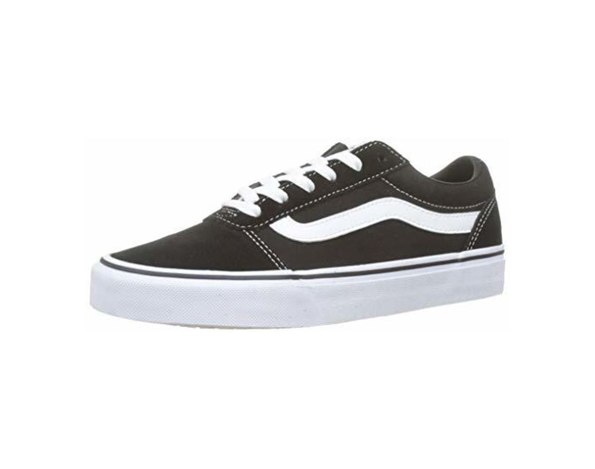 Fashion Vans Ward - Zapatillas para Mujer, Negro