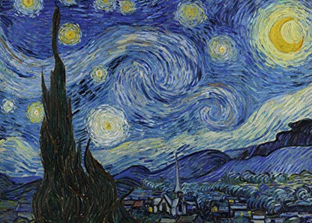 Productos Close Up Póster XXL de Van Gogh Starry Night/La Noche Estrellada (140cm