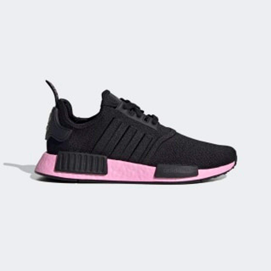 Fashion Women's NMD R1 Black and Pink Shoes | adidas US