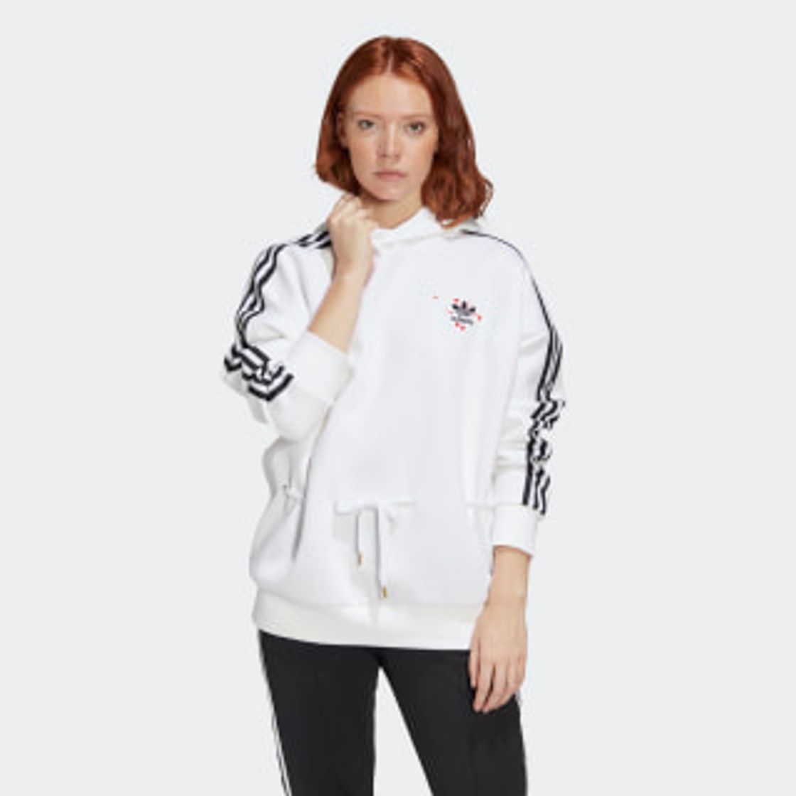 Fashion Blusa Capuz - Branco adidas | adidas Brasil