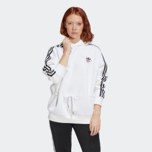 Blusa Capuz - Branco adidas | adidas Brasil