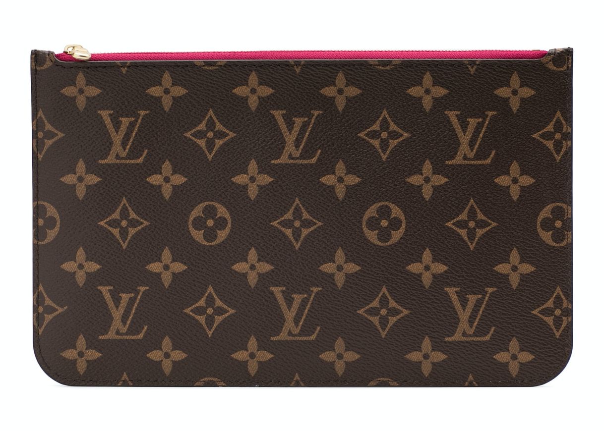 Fashion Louis Vuitton Pochette Monogram MM/GM Pivoine Lining