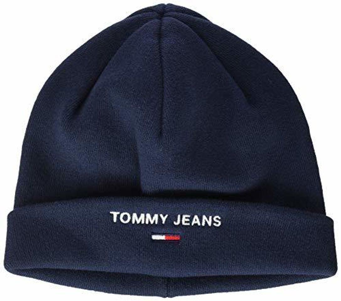 Moda Tommy Hilfiger TJM Sport Beanie Gorro de Punto, Azul