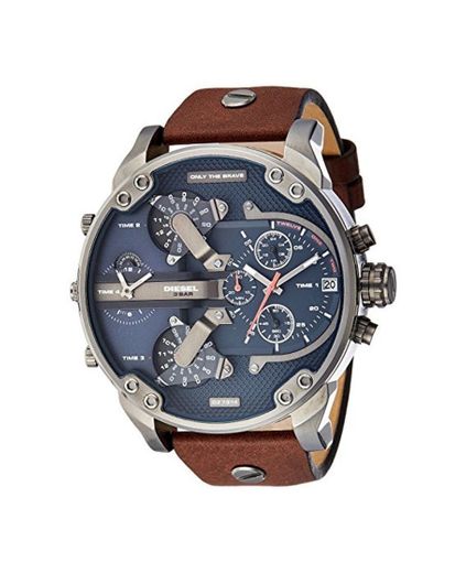 Diesel Reloj Multiesfera para Hombre de Cuarzo con Correa en Ninguno DZ7314