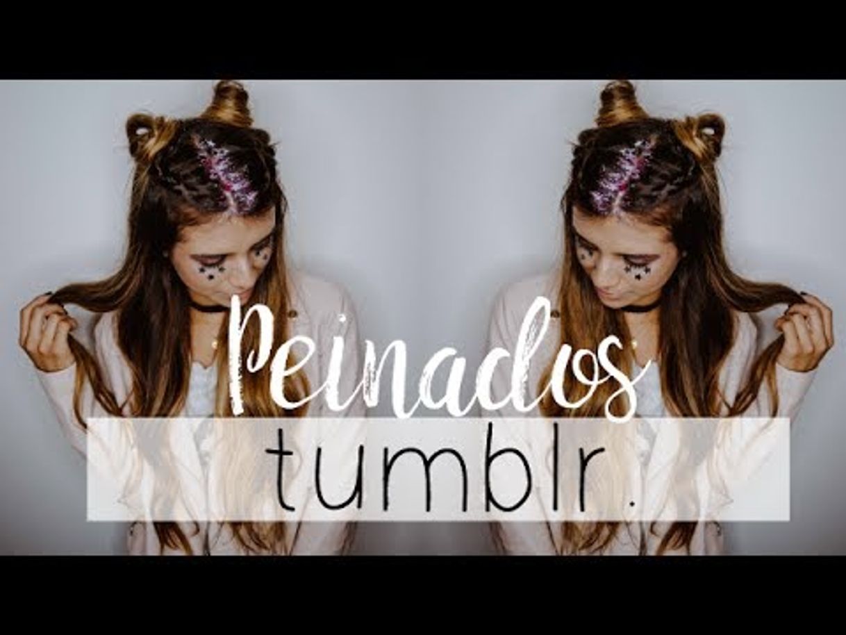 Moda 4 PEINADOS TUMBLR FÁCILES