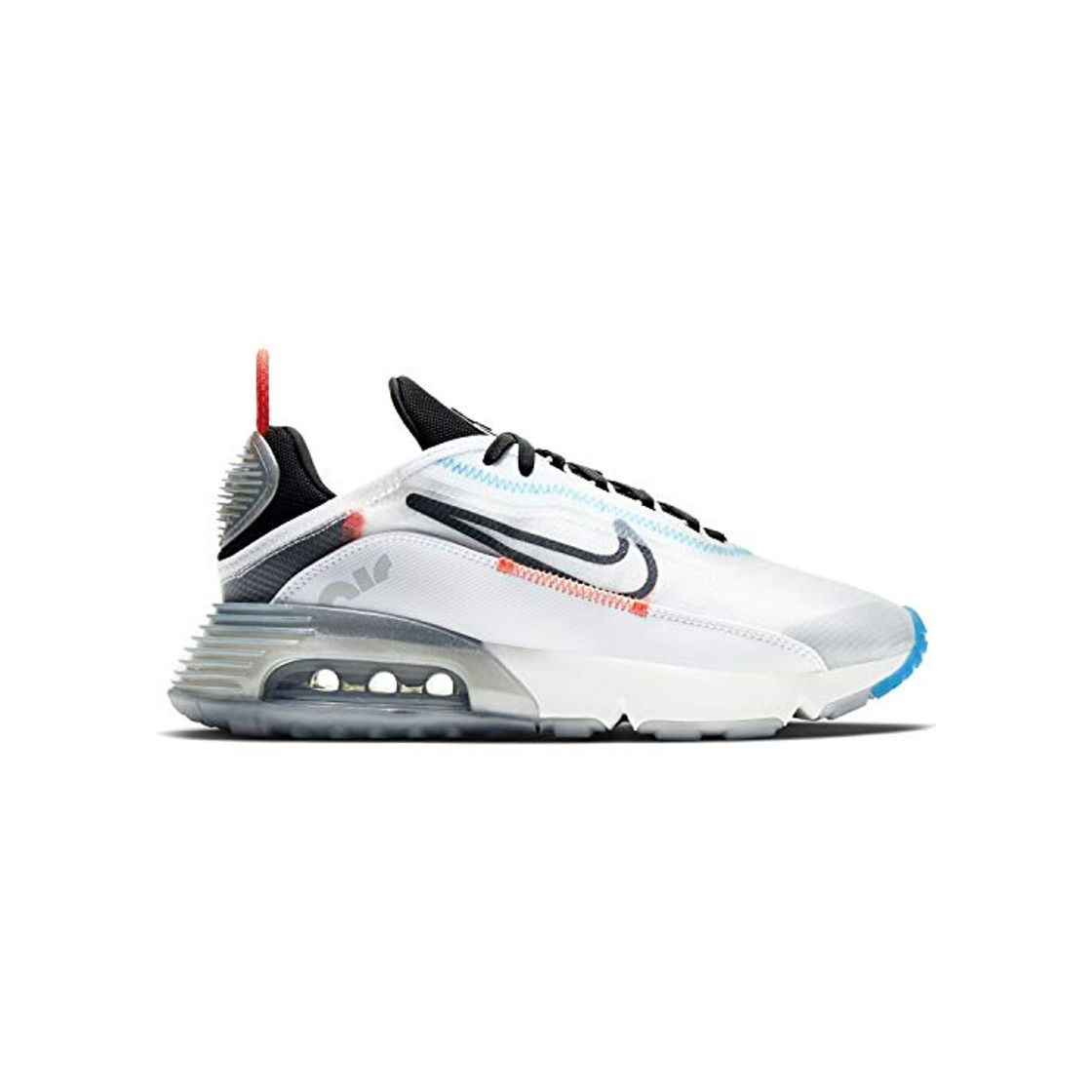 Social Nike Mujeres Air Max 2090 Corriendo Mujeres Casual Zapatos Ct7698-100, Blanco