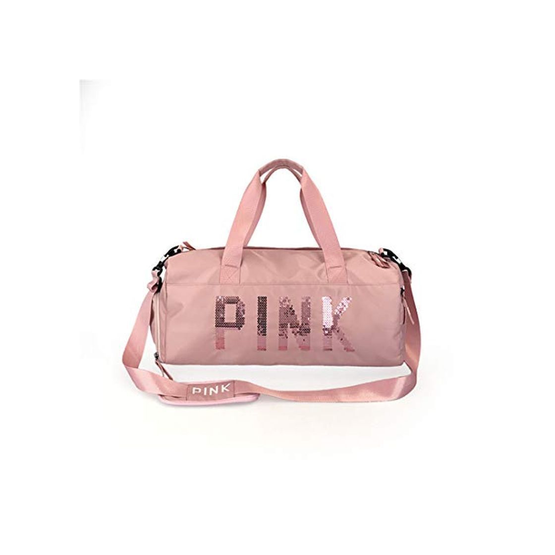 Social Bolsa de Deporte Rosa Bolso de Viaje para Mujer Bolso Victoria Beach Bolsa de Deporte de Gran Capacidad Bolsa Secret Crossbody Pink