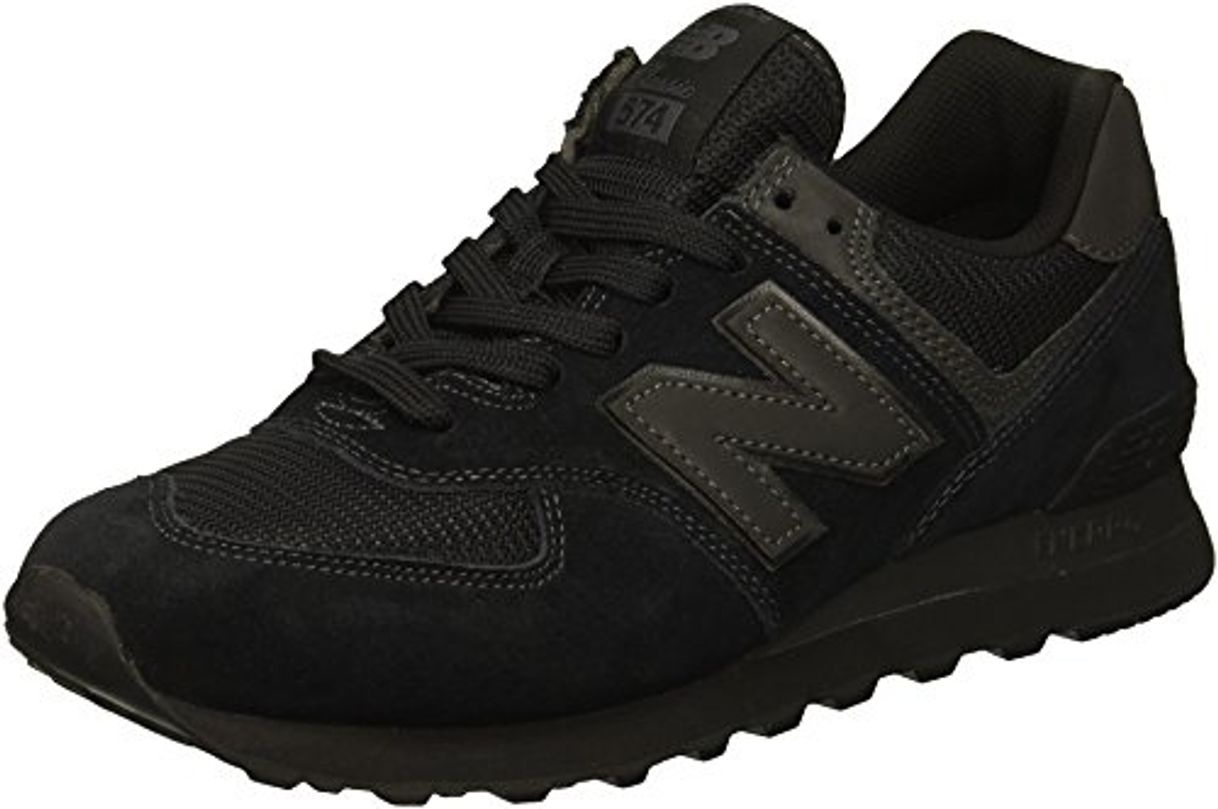 Social New Balance 574 Core Zapatillas Hombre, Negro