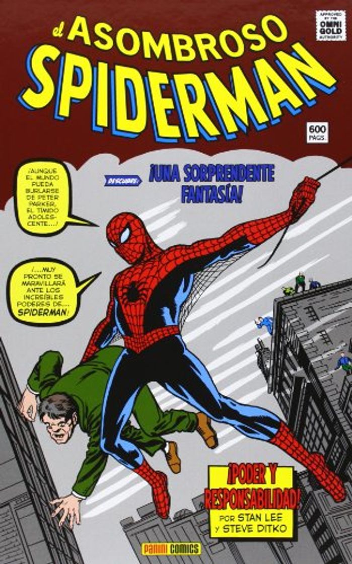 Libro El Asombroso Spiderman. ¡Poder Y Responsabilidad!