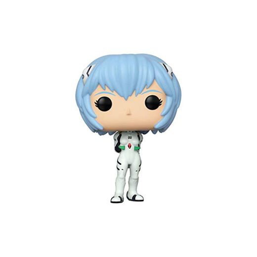 Funko- Pop Animation: Evangelion - Rei Ayanami Neon Genesis Collectible Toy, Multicolor