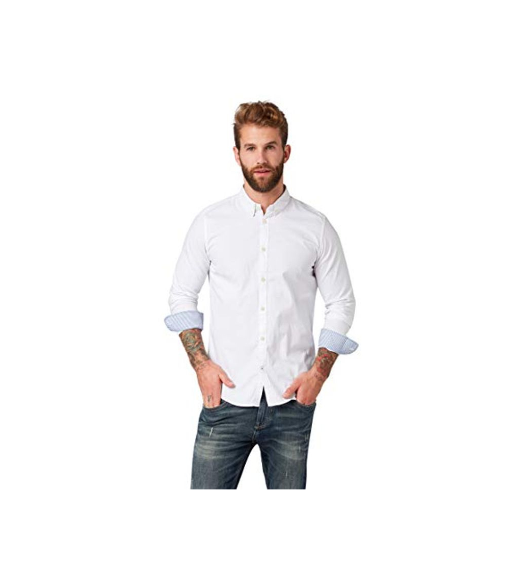 Productos Tom Tailor Casual 1008320 Camisa, Blanco