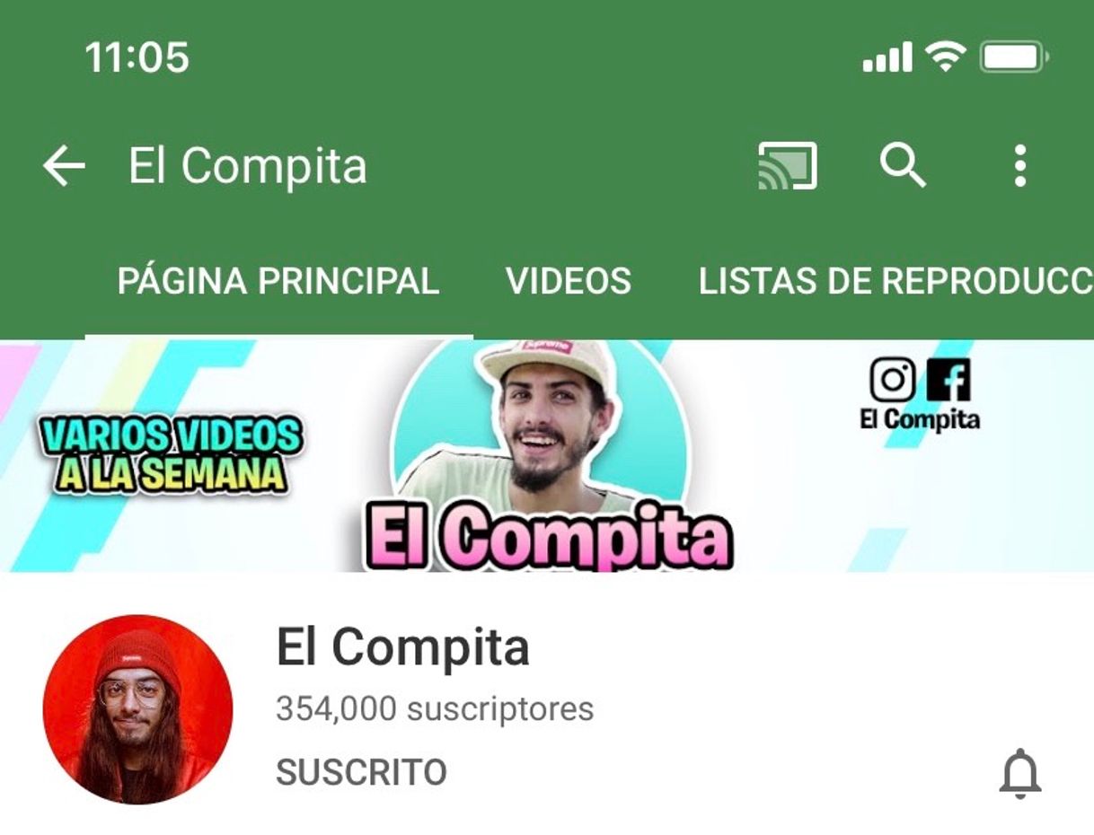 Moda El Compita - YouTuber