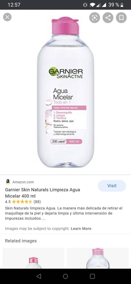 Agus Micelar Garnier