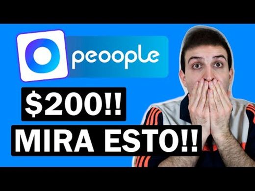 PEOOPLE App Mejor App para GANAR DINERO Paypal 2020 ...