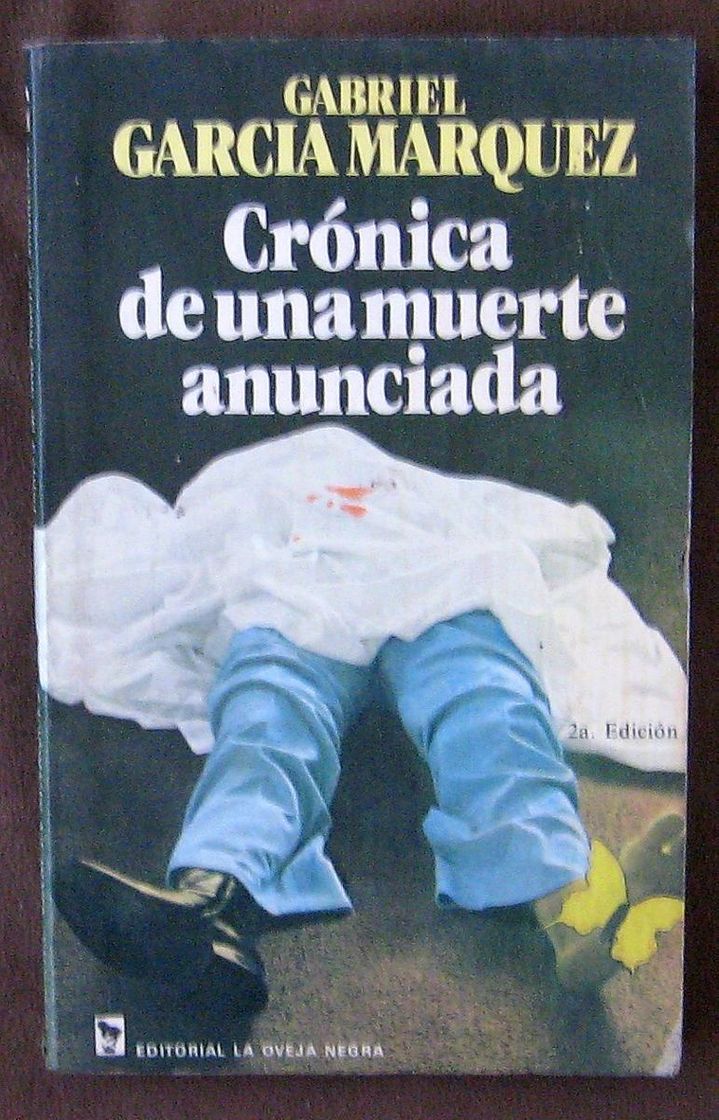 Book Crónica de una Muerte Anunciada