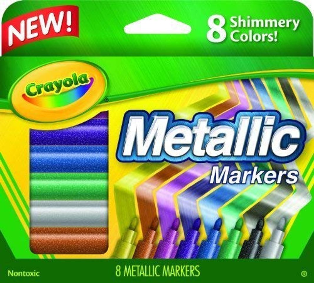 Products Crayola Metallic Markers, 8 Count by Crayola