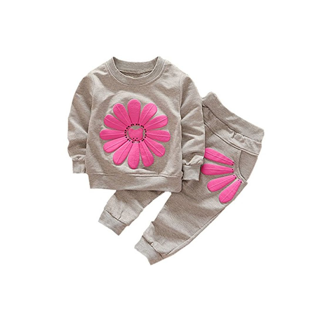 Product puseky Baby Girls Sunflower sudadera manga larga