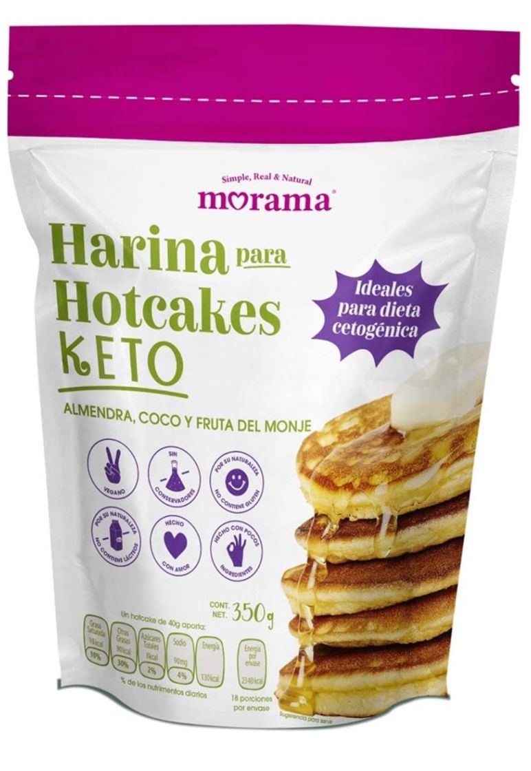 Moda Harina para hotcakes KETO 