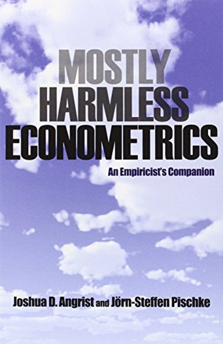 Libros Mostly Harmless Econometrics: An Empiricist's Companion