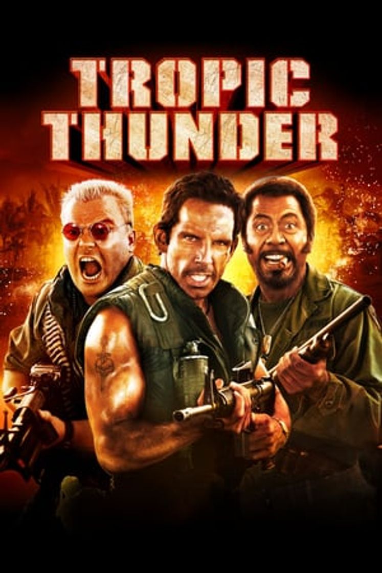 Película Tropic Thunder, ¡una guerra muy perra!