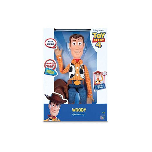 Toy Story Figura Articulada Woody con voz 40 cm