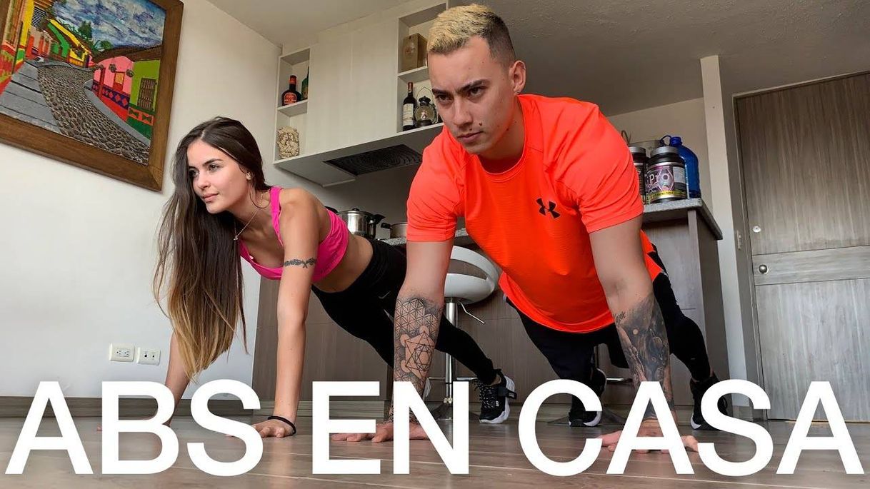 Social Entrenamiento de ABS en casa 