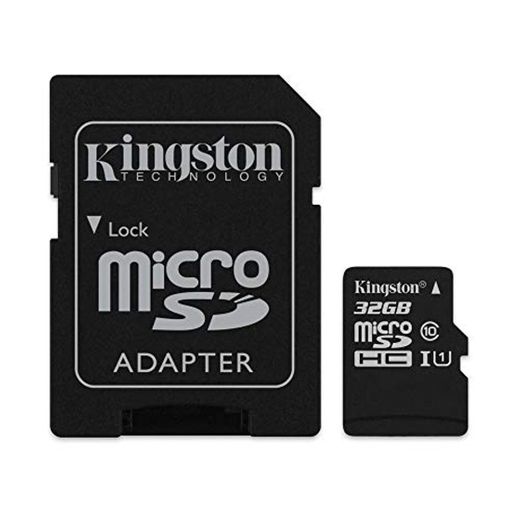 Kingston SDCS/32GB - MicroSD Canvas Select velocidades de UHS-I Clase 10 de