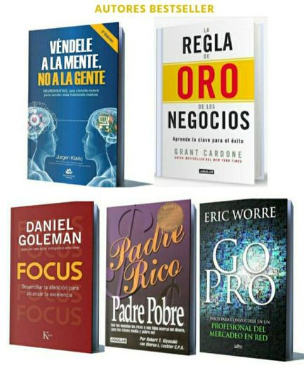 Libros de Negocios, finanzas y emprendimientos  