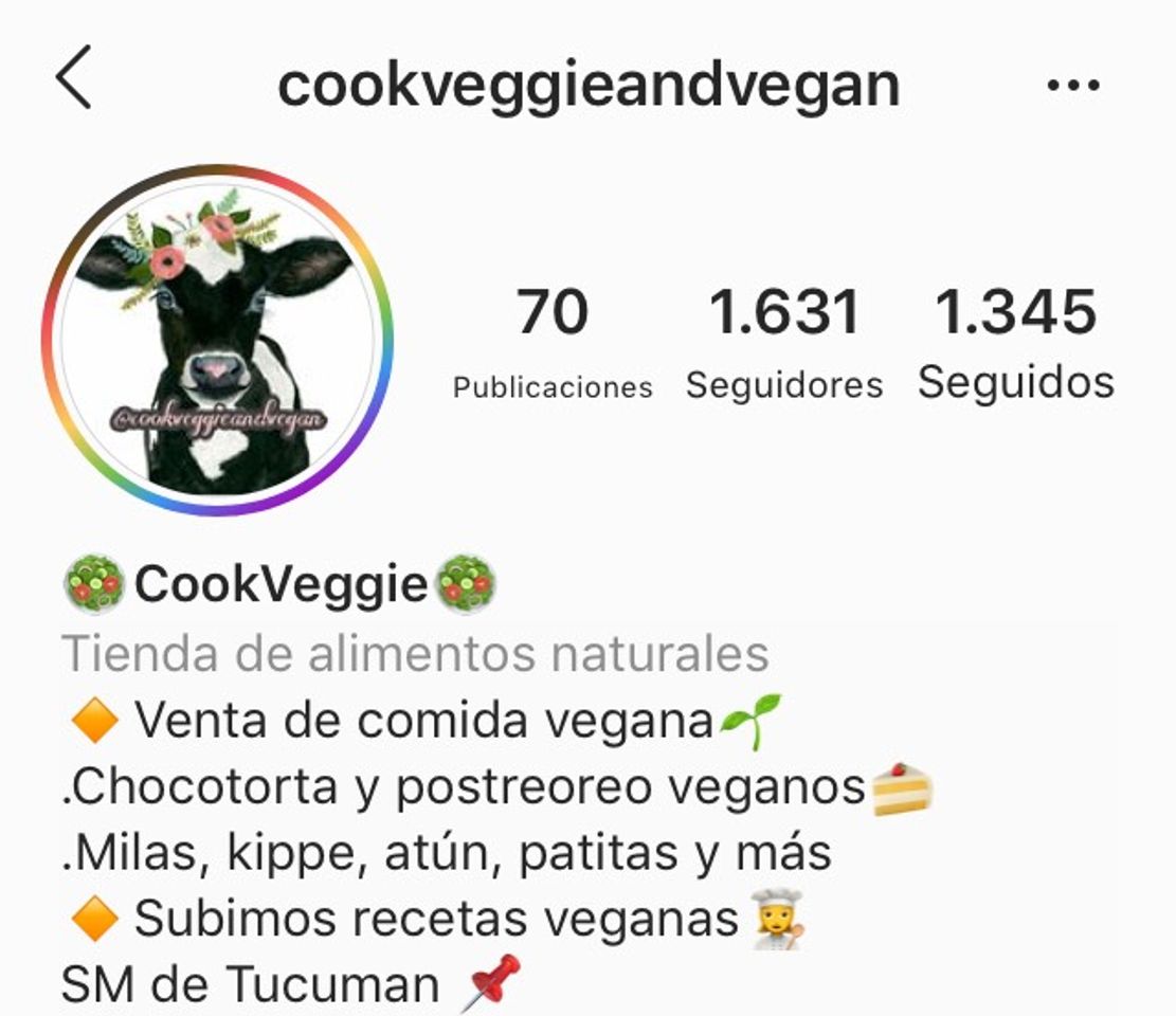 Moda Comida vegana - Tucumán