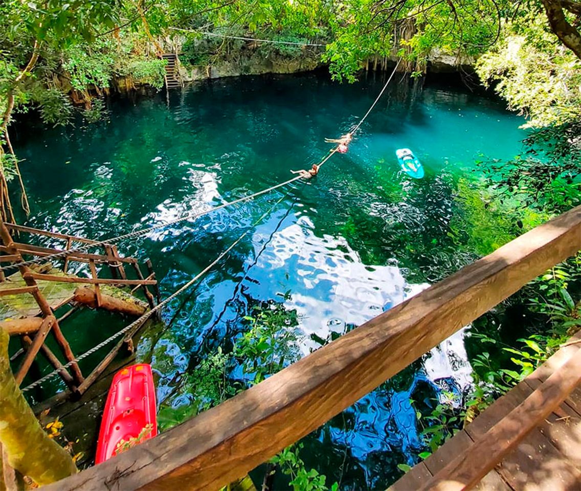 Lugares Cenote Verde Lucero