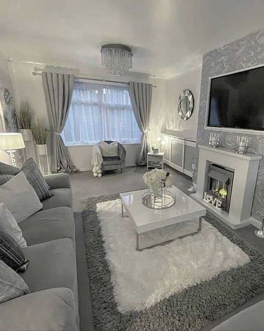 Silver living room 