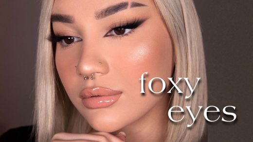Foxy Eyes Makeup Tutorial (Eye Lift Without Surgery)