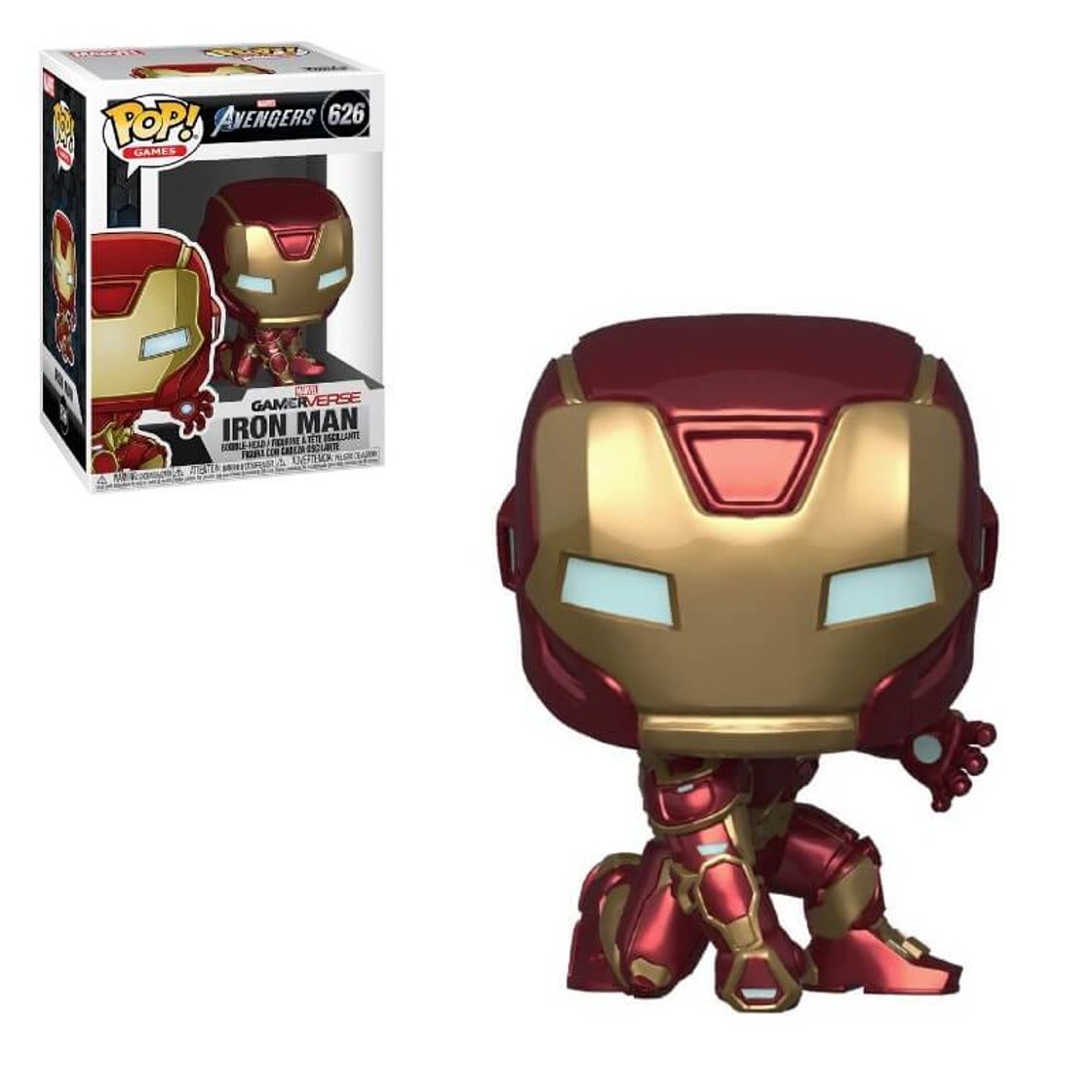 Juego Funko- Pop Marvel: Avengers Game-Iron Man