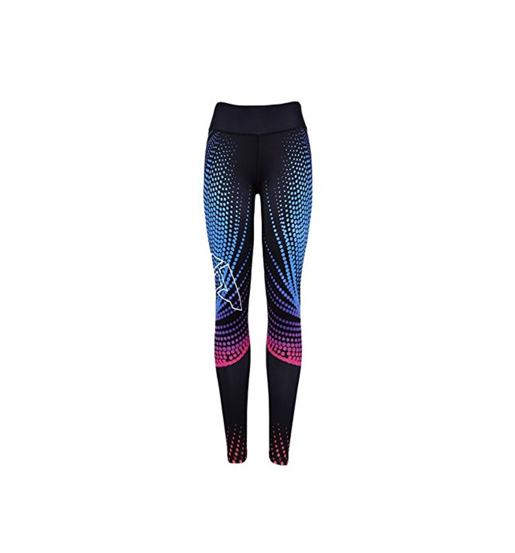 Fashion FITTOO Mallas Pantalones Deportivos Leggings Mujer Yoga de Alta Cintura Elásticos y Transpirables para Yoga Running Fitness con Gran Elásticos890 Negro XL