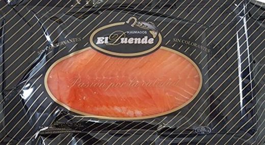 Salmón Noruego ahumado fileteado bandeja de 800 gramos