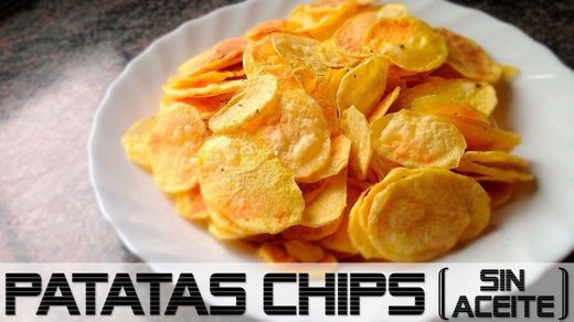 PATATAS CHIPS (sin aceite) 