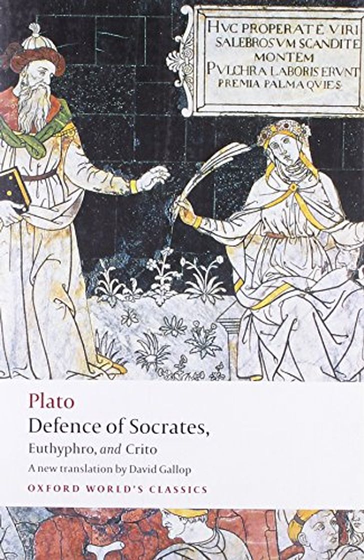 Libro Defence of Socrates, Euthyphro, Crito