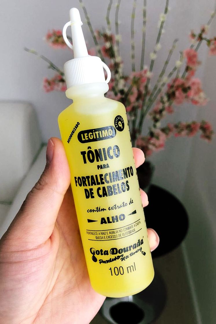 Product Tônico de alho gota dourada crescimento capilar