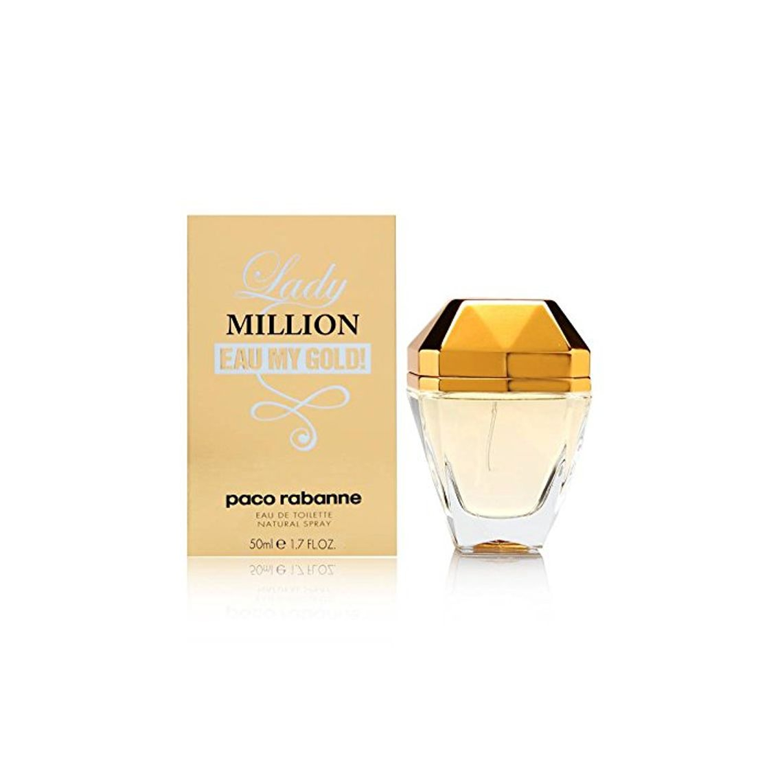Social PACO RABANNE LADY MILLION EAU MY GOLD! agua de tocador vaporizador 50 ml