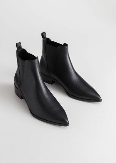 & Other Stories • Leather Chelsea Boots 