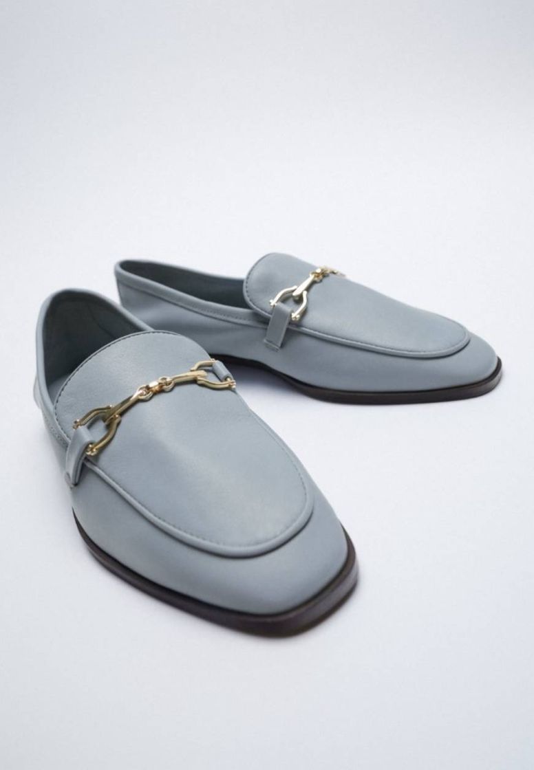 Social Zara • Mocassim pele fivela