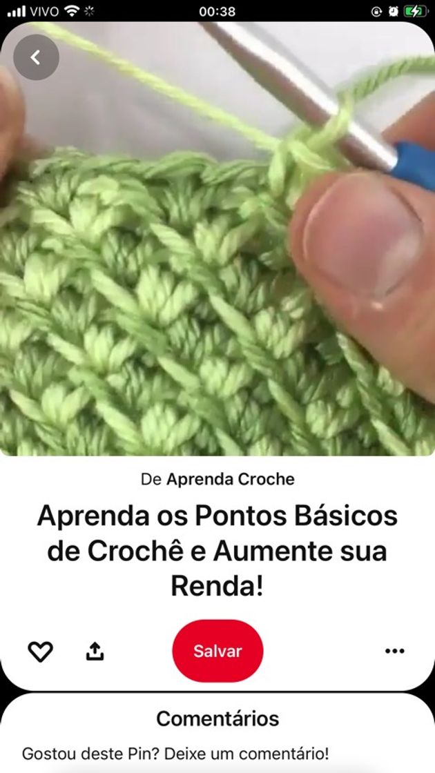 Moda pontos básicos para crochetar 