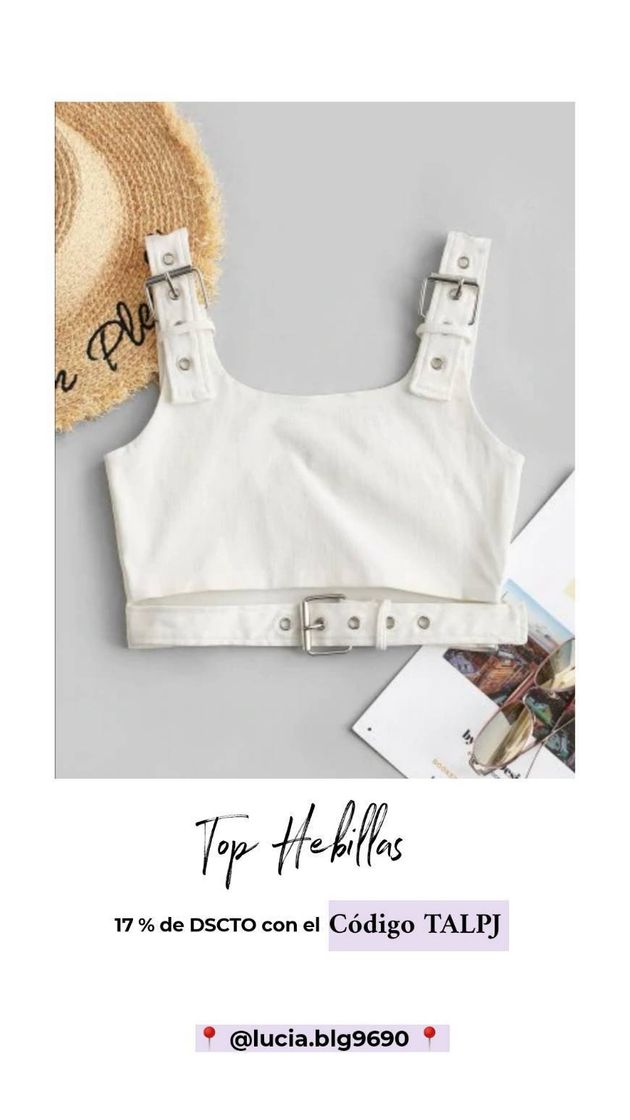 Fashion Top Hebillas