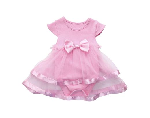 YGbuy Estampado de Cereza Ropa Bebe Niña,Casual Lindo Vestido de Niña Imprimiendo